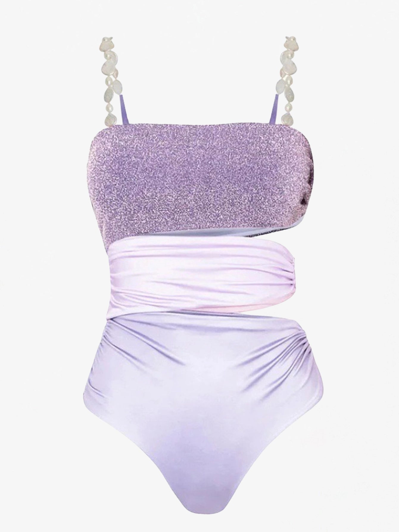 Shimmering Hollow Swimsuit