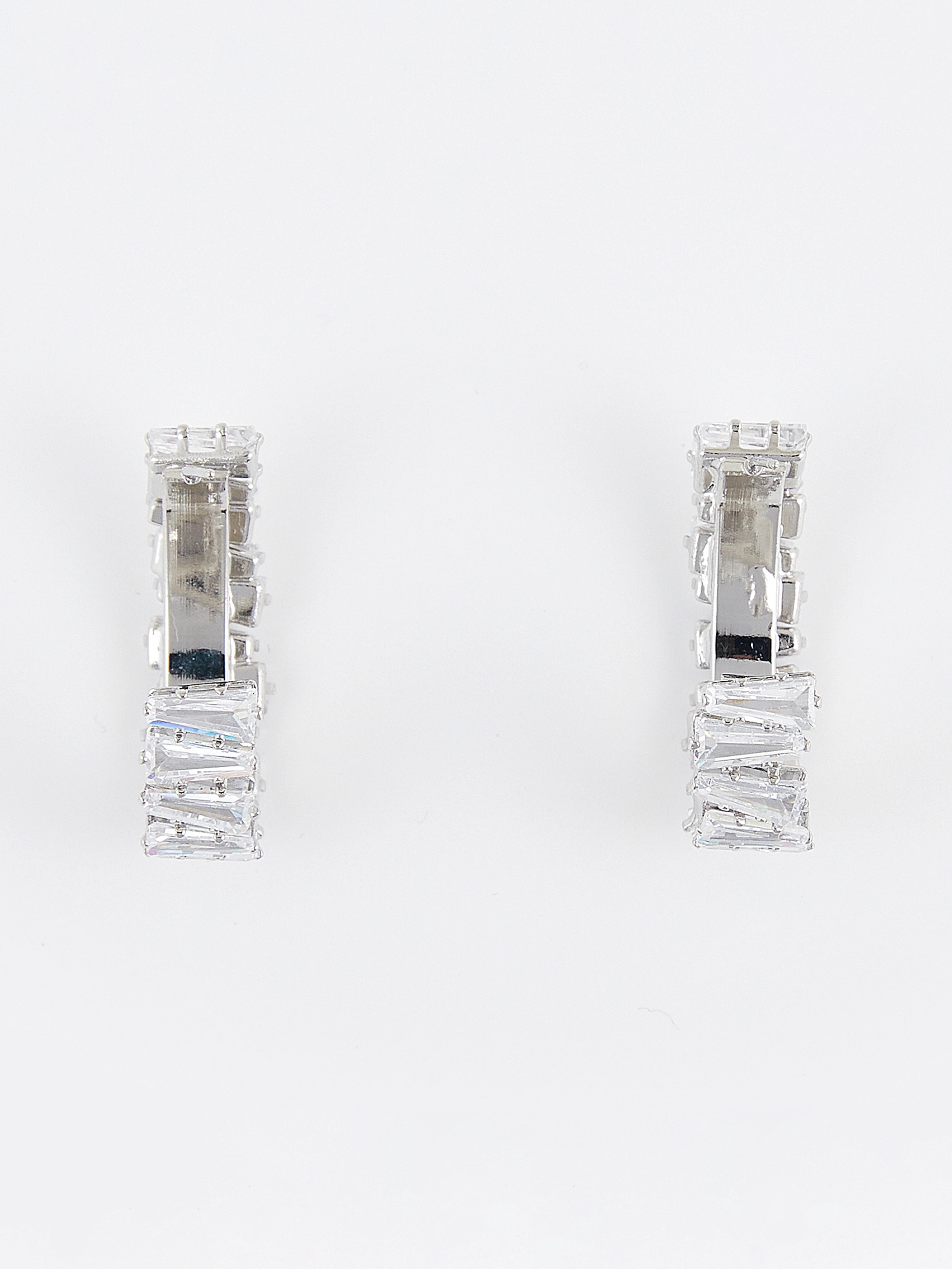 Elegant Icicle Crystal Drop Earrings