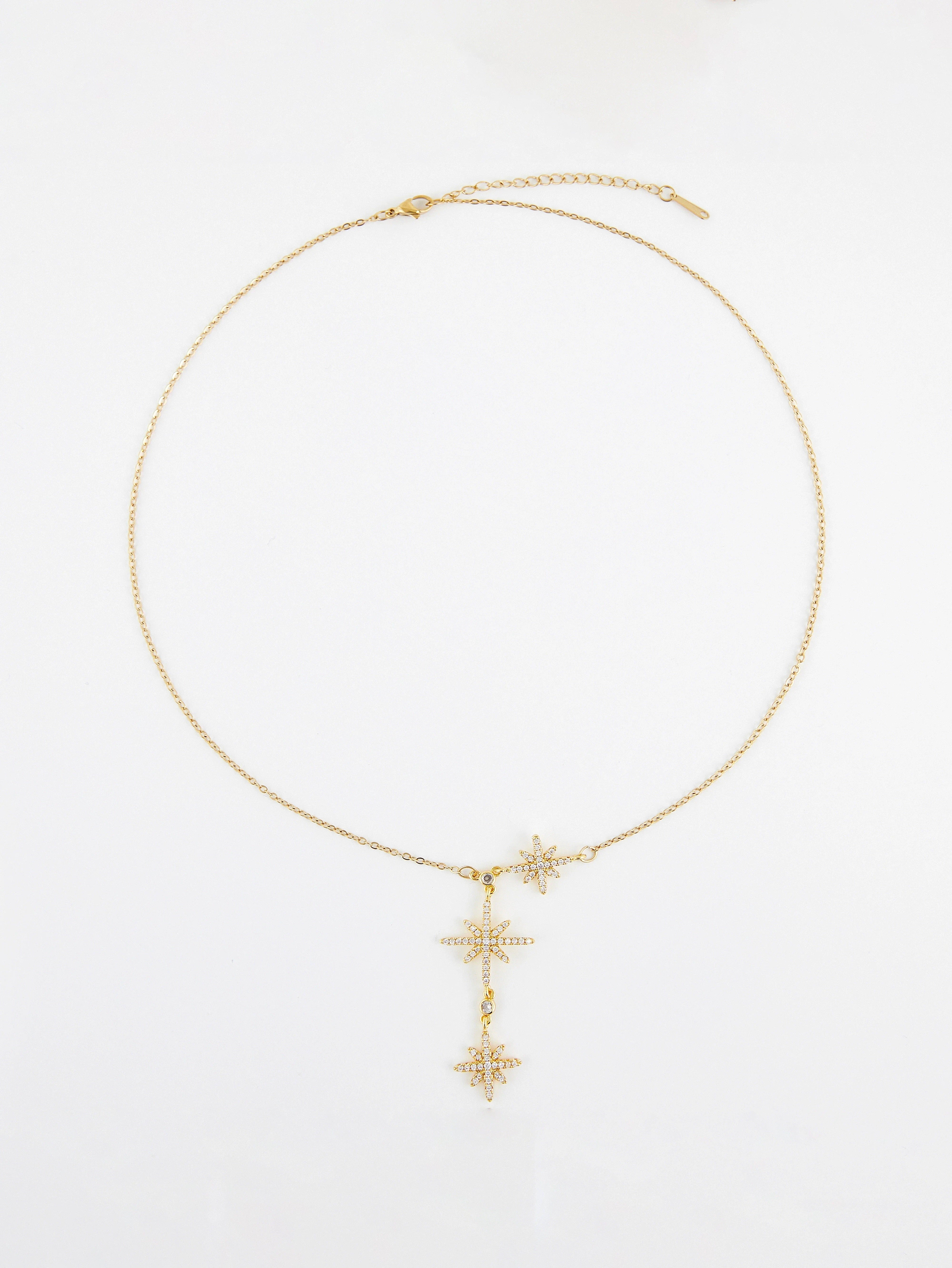 Six Star Awn Necklace