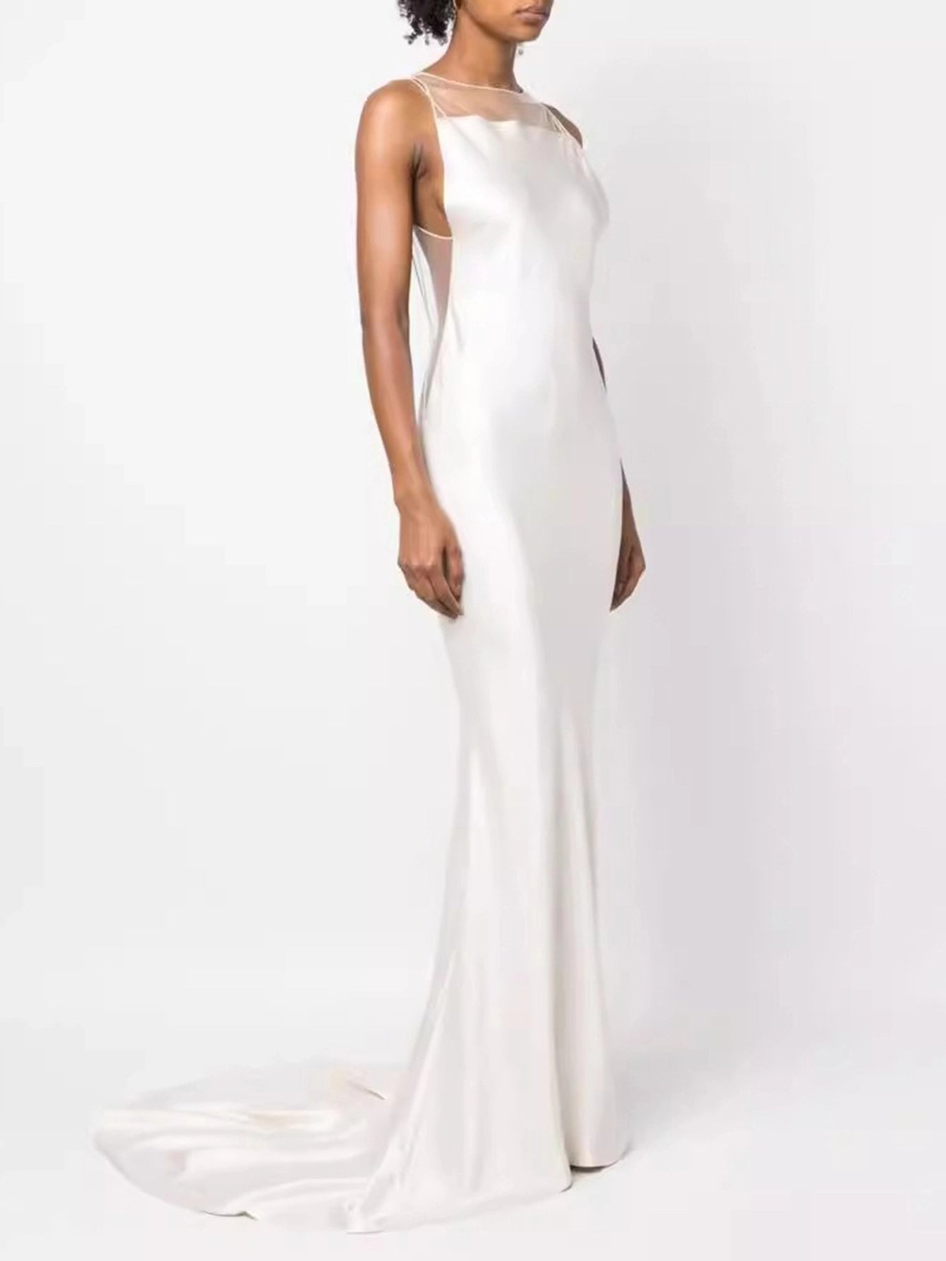 Sexy Herringbone Tube Backless Dress