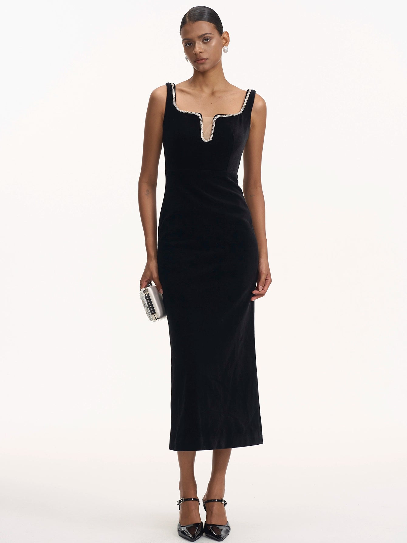 Exquisite Velvet Long Evening Dress(Silvia)