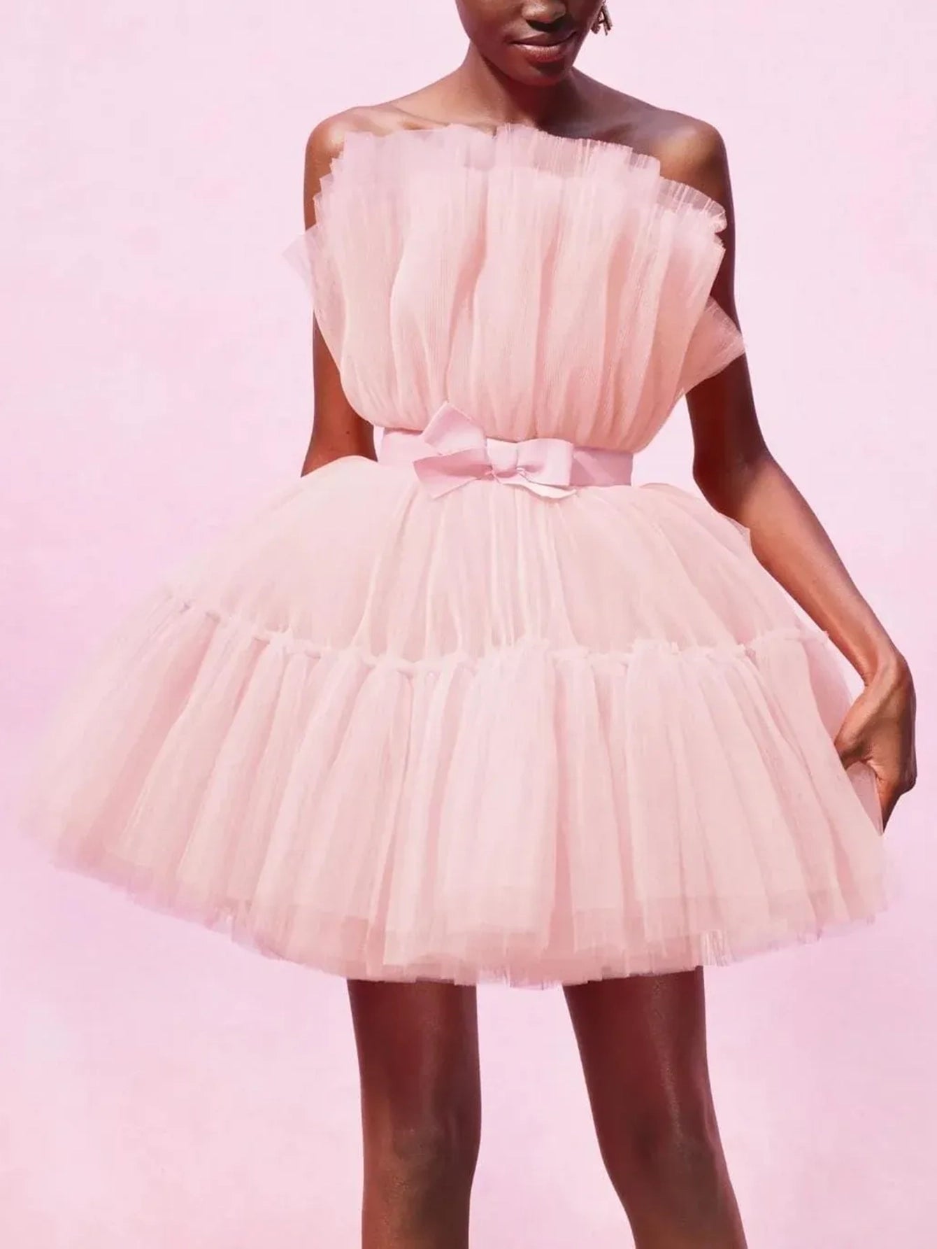 Ethereal Tulle Ballerina Dress