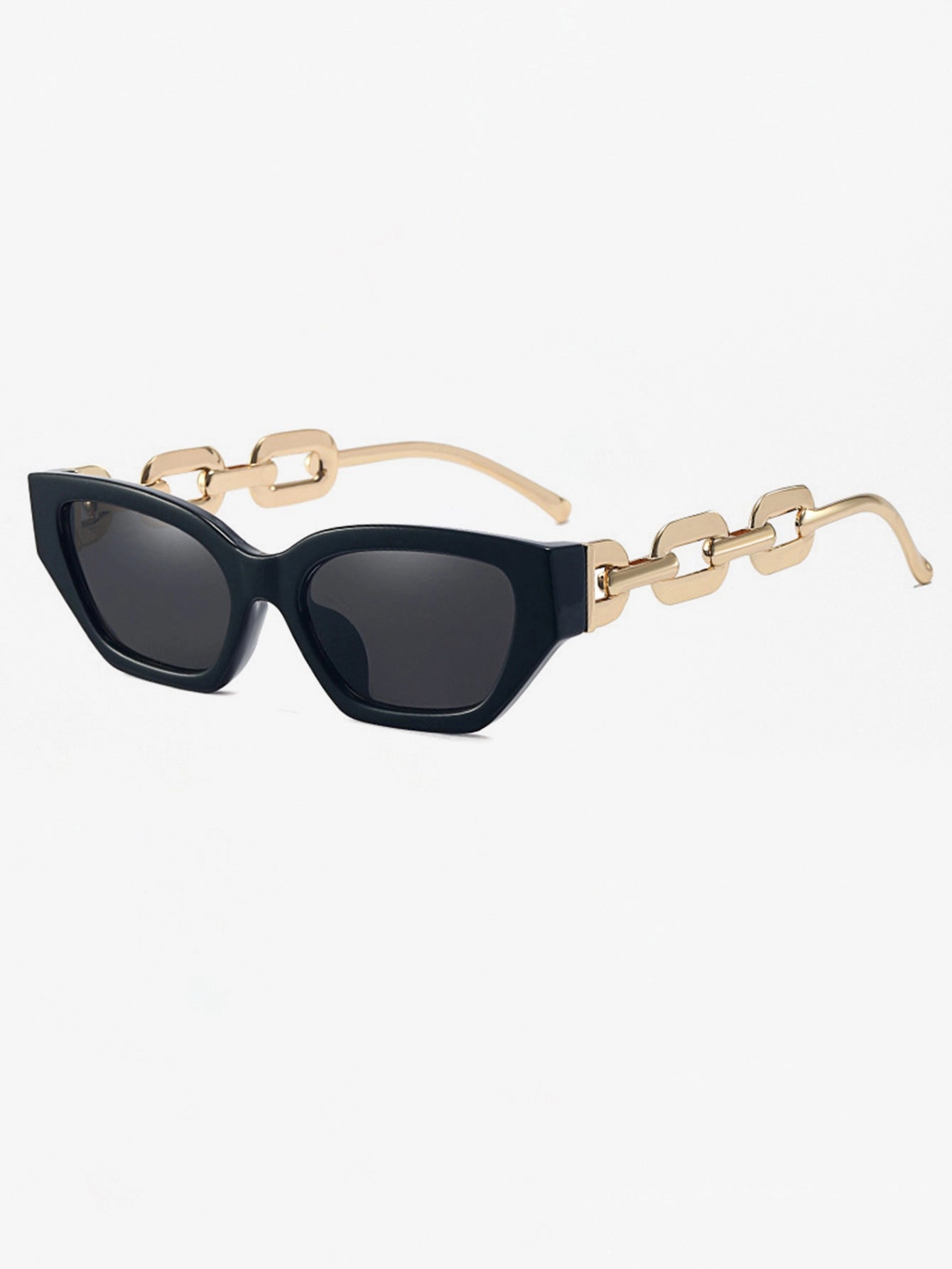 Personalized Metal Chain Leg Visor Sunglasses