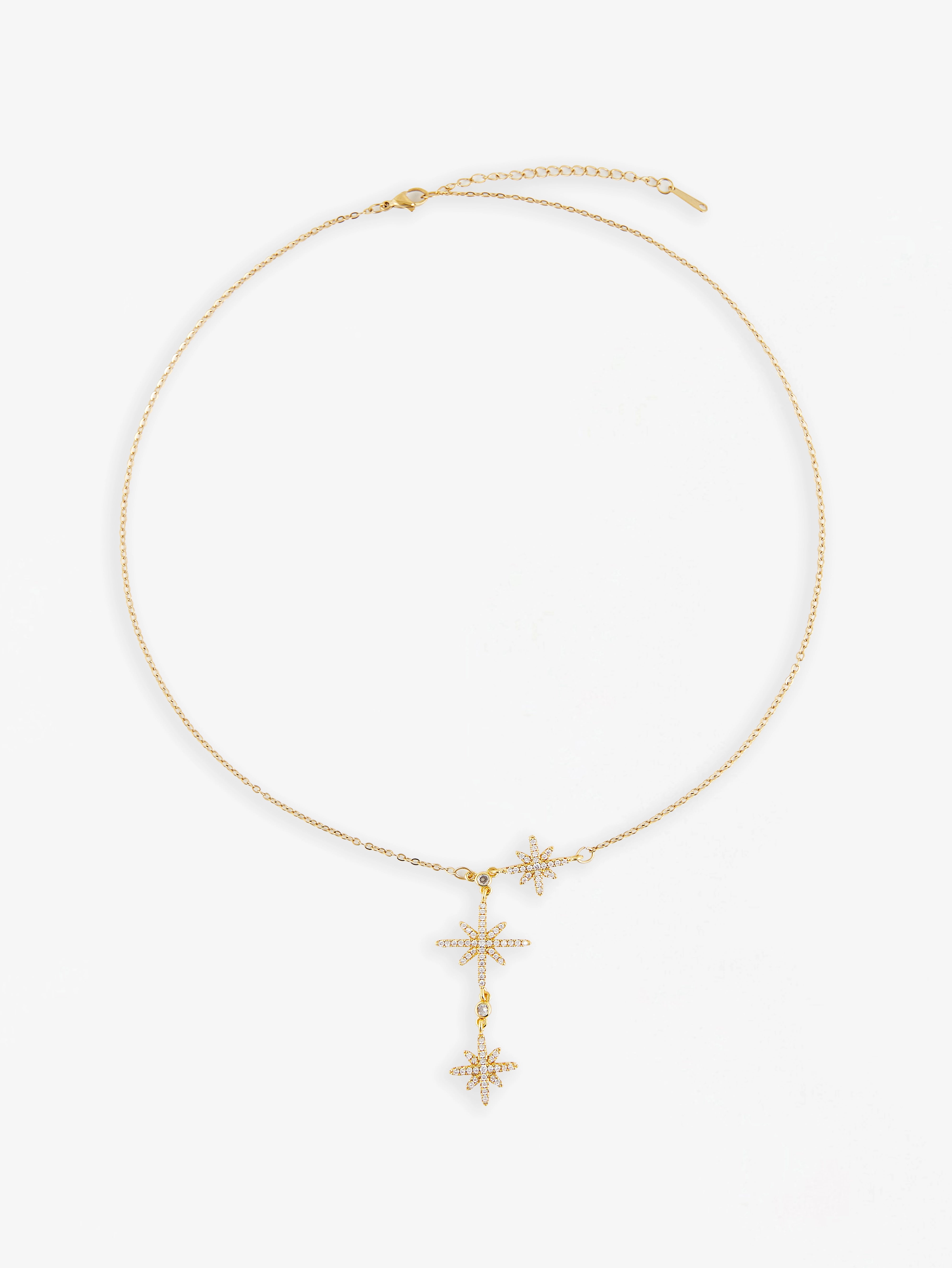 Six Star Awn Necklace