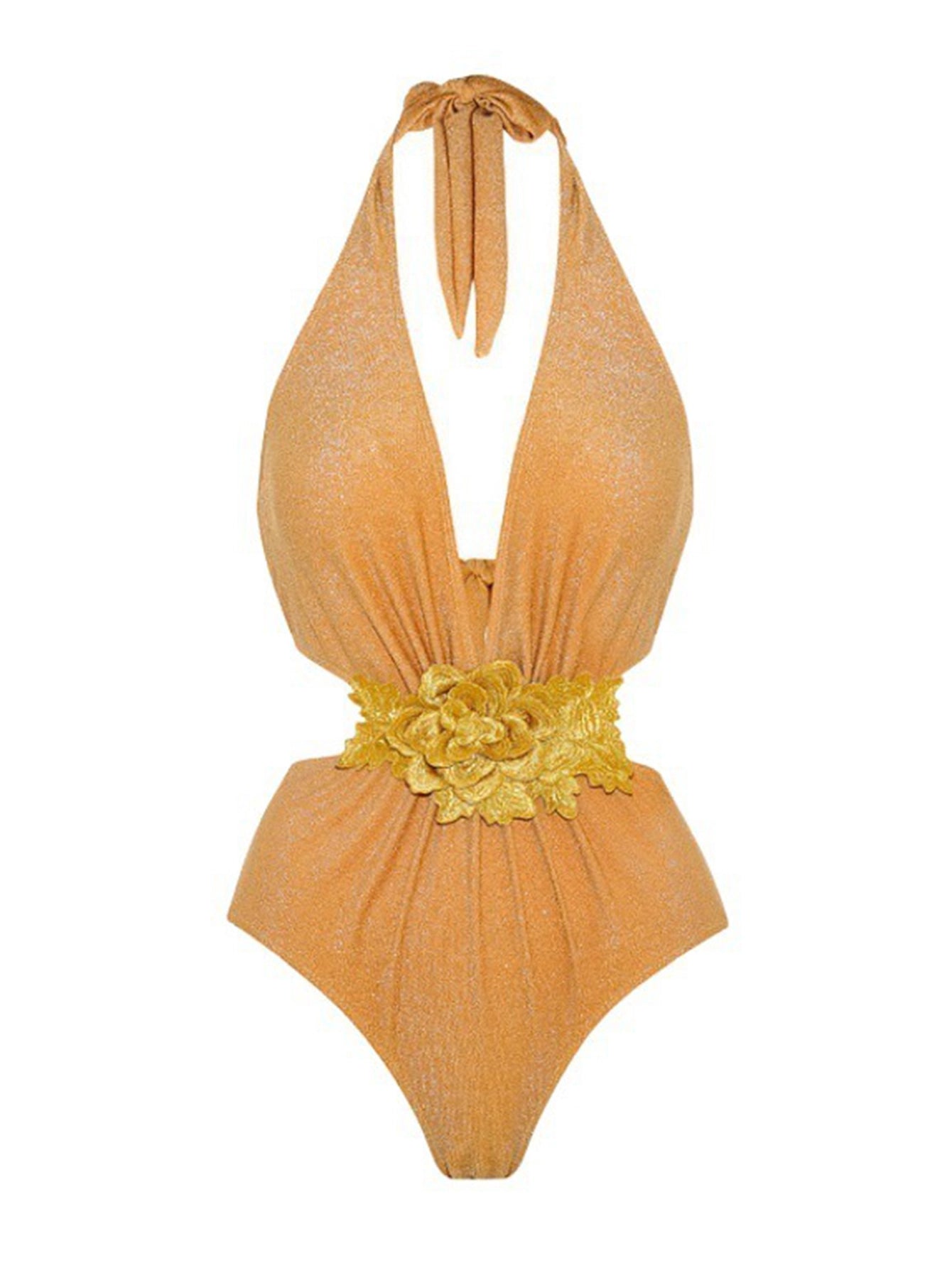 Glamour Halterneck One-piece Swimsuit