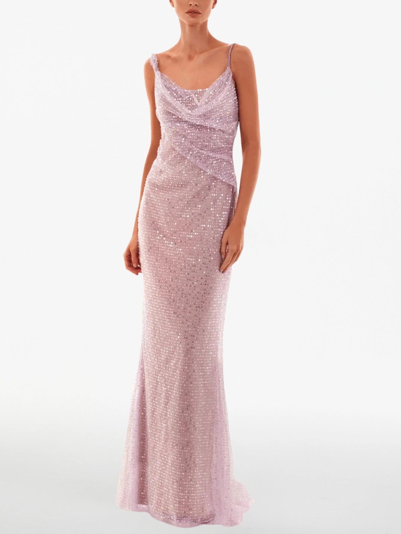 Elegant Sequin Mermaid Gown