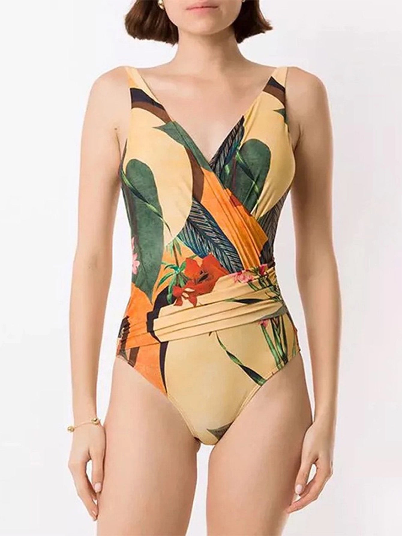 Tropical Floral Swimsuit