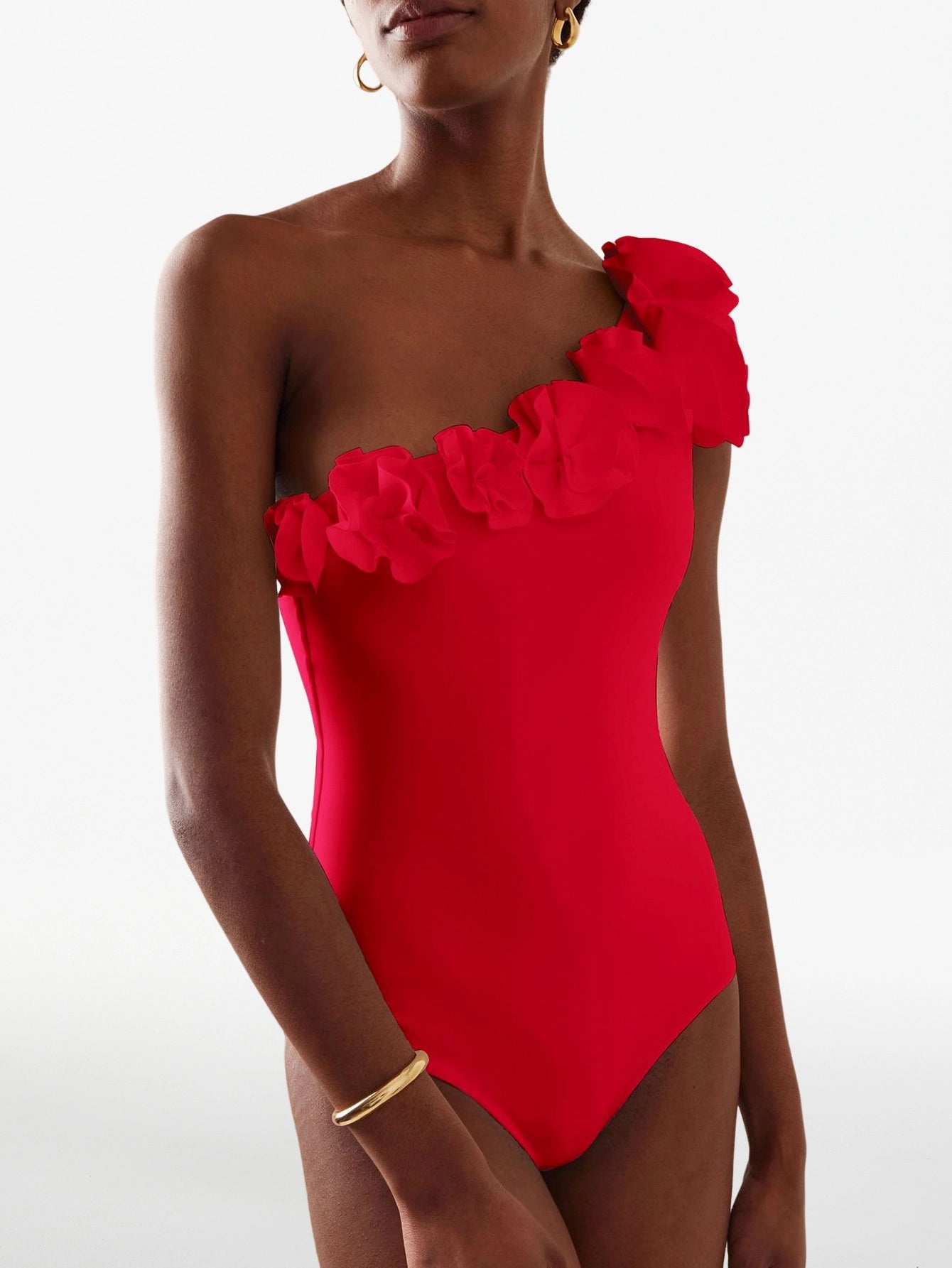 Stunning Ruffle One-Piece Swimsuit