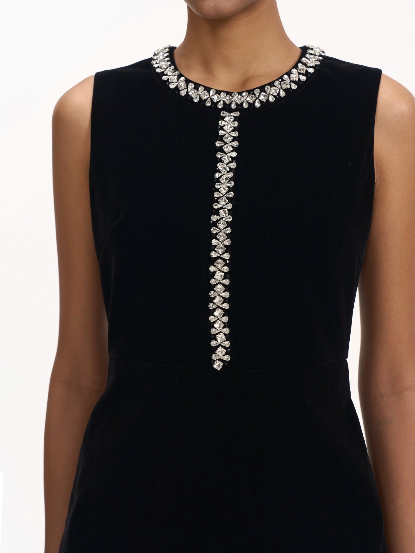 Beaded Midi Dress Elegance