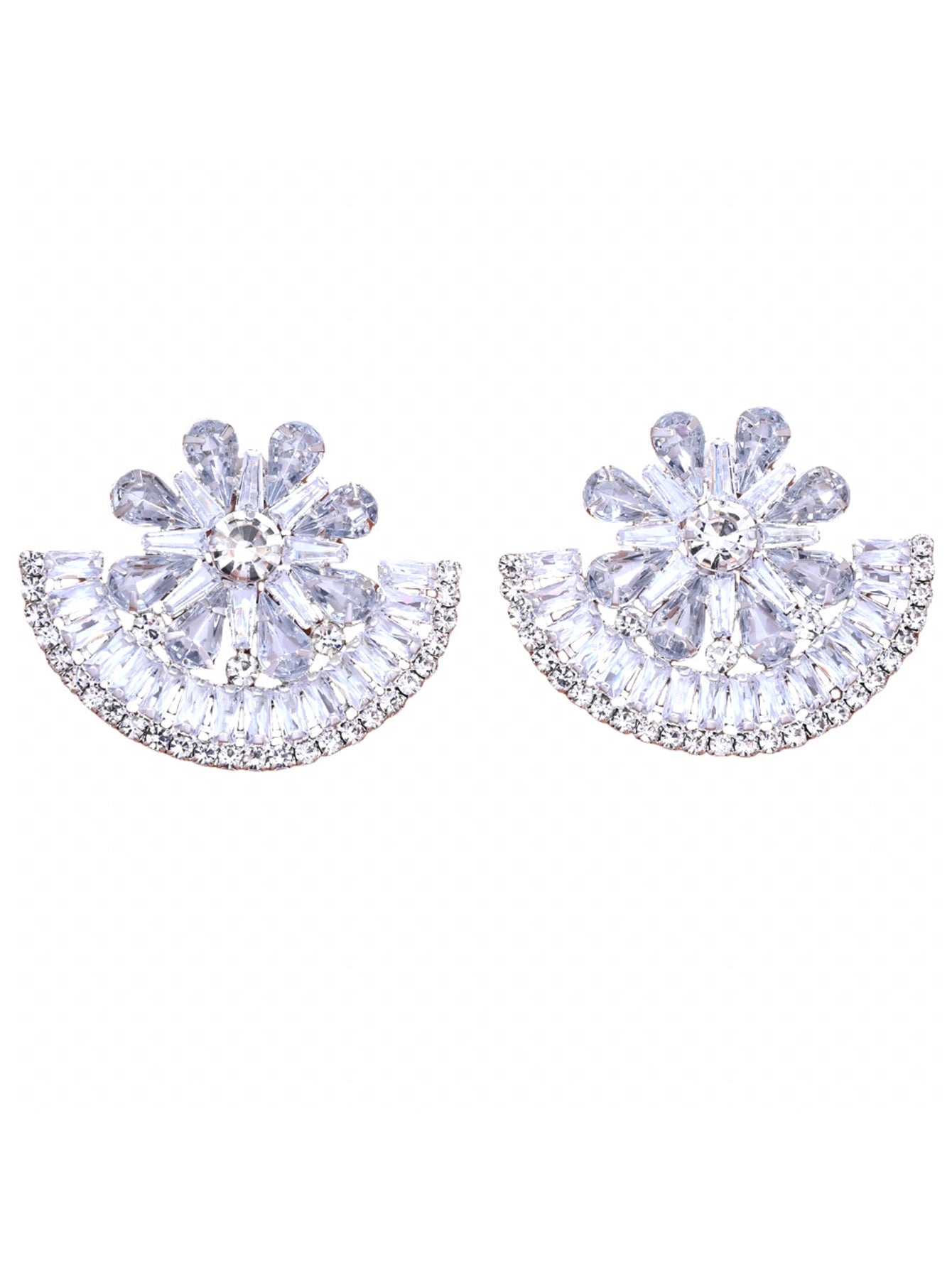 Vintage rhinestone earrings