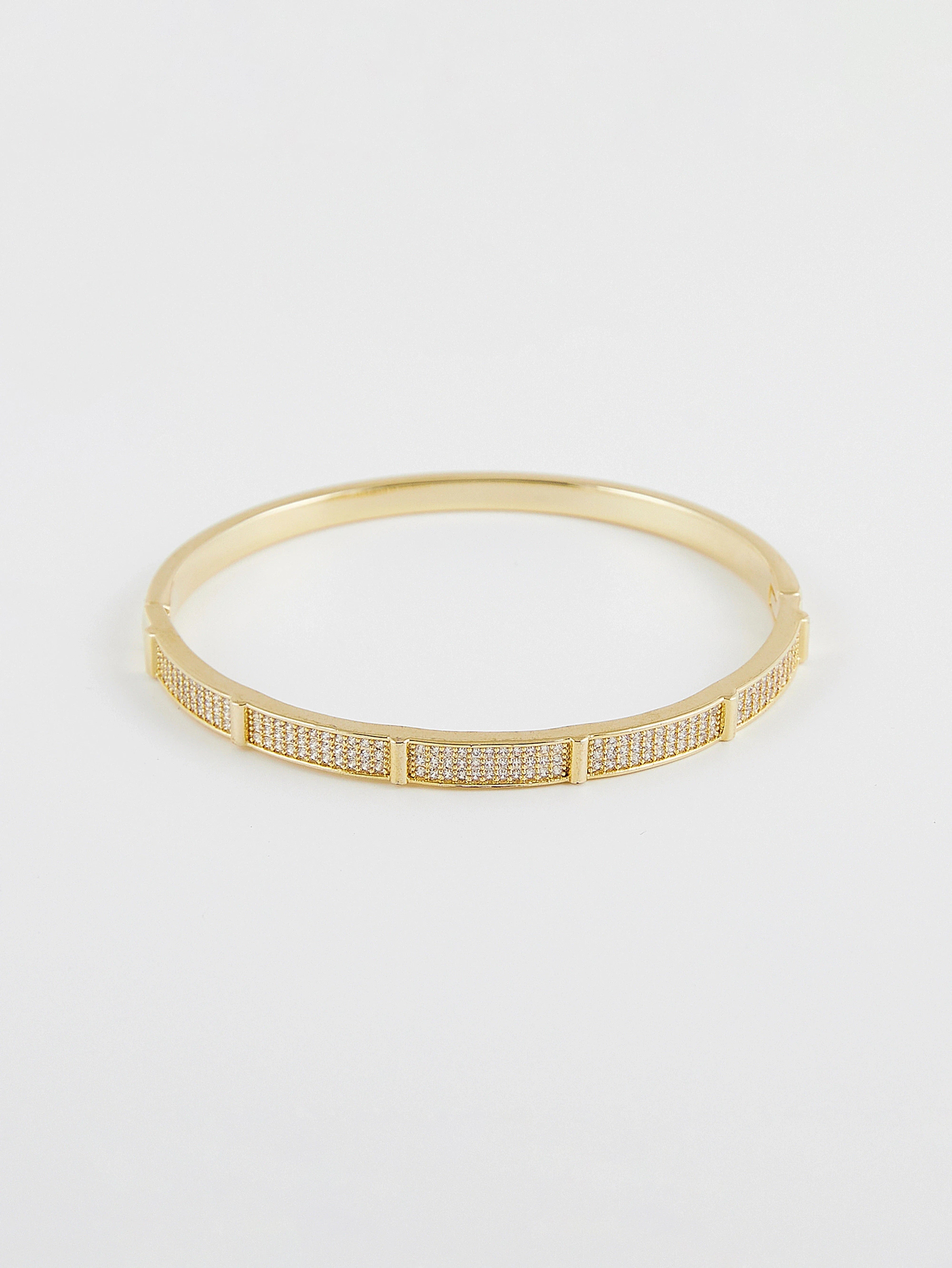 Gold Plated High Polish Bracelet