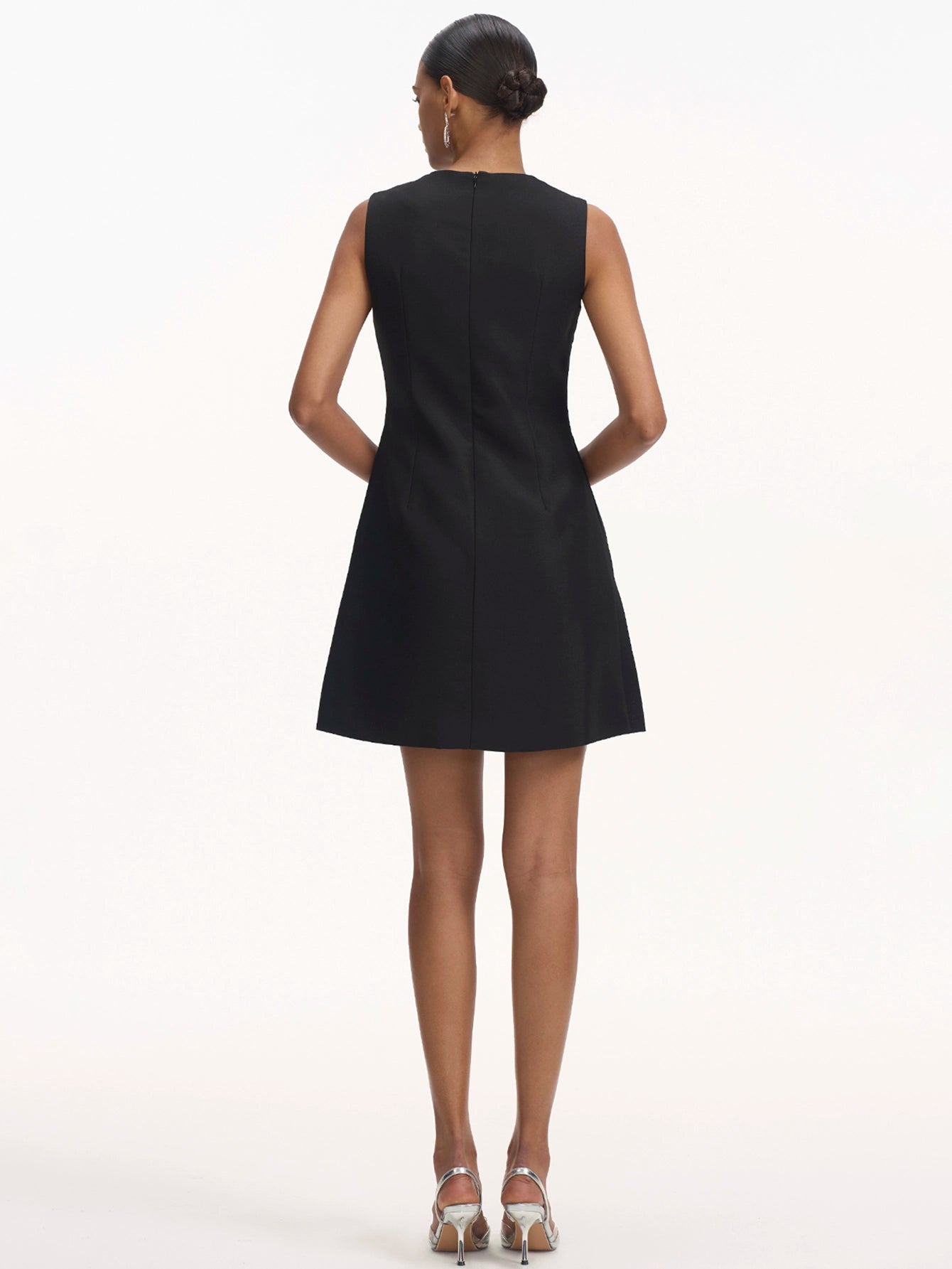 Sophisticated Bow Detail Midi Dress