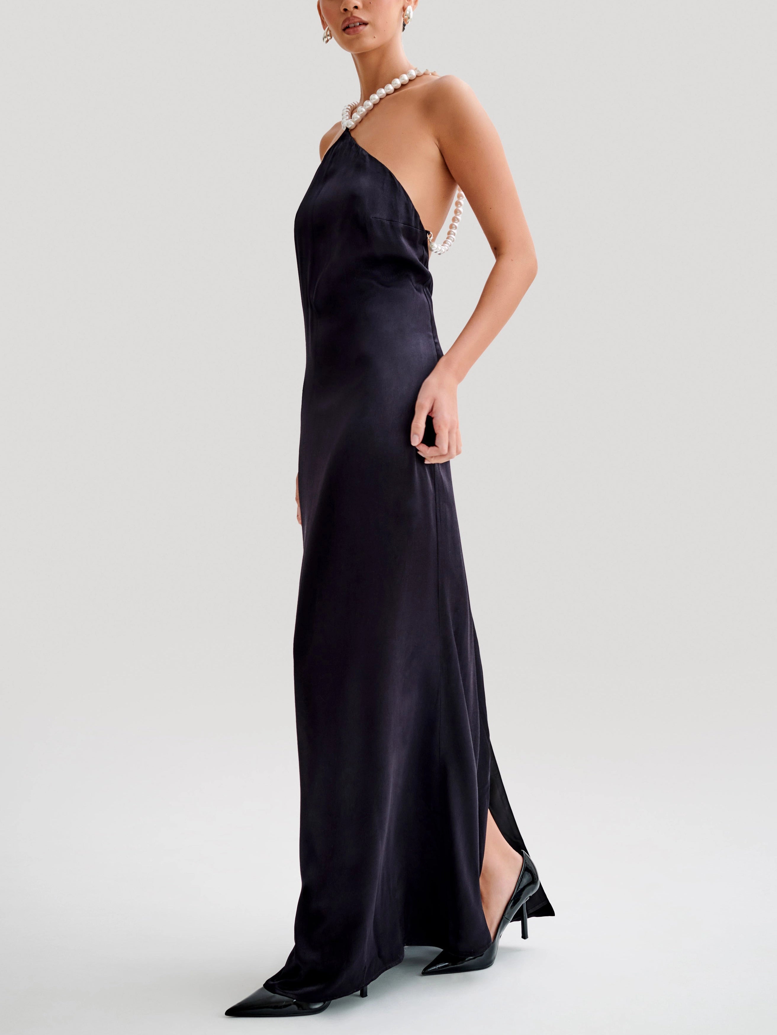 Sophisticated Satin Gown